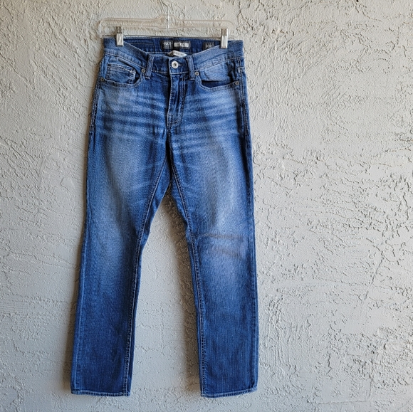 🟣BKE Alec Straigh Leg Regular Fit Stretch Denim Jeans Men's 30R 30L - Picture 5 of 8